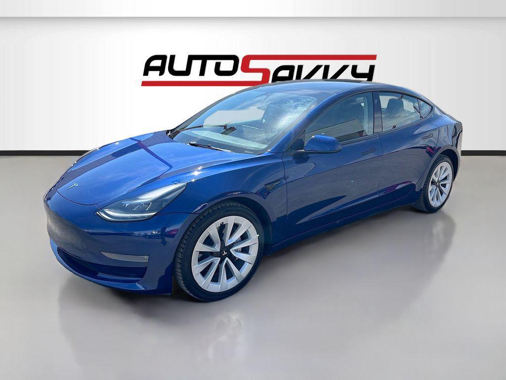 used 2023 Tesla Model 3 car, priced at $20,700