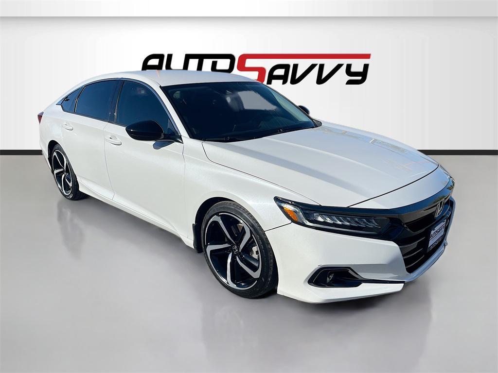 used 2021 Honda Accord car, priced at $21,500