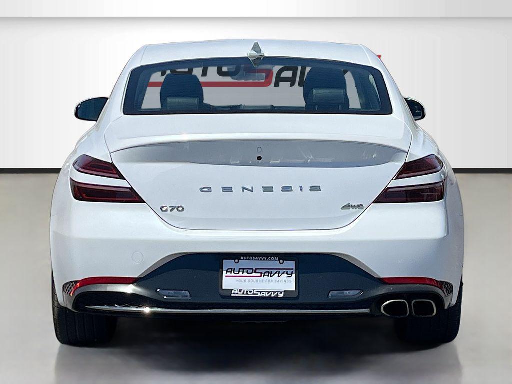 used 2023 Genesis G70 car, priced at $26,800