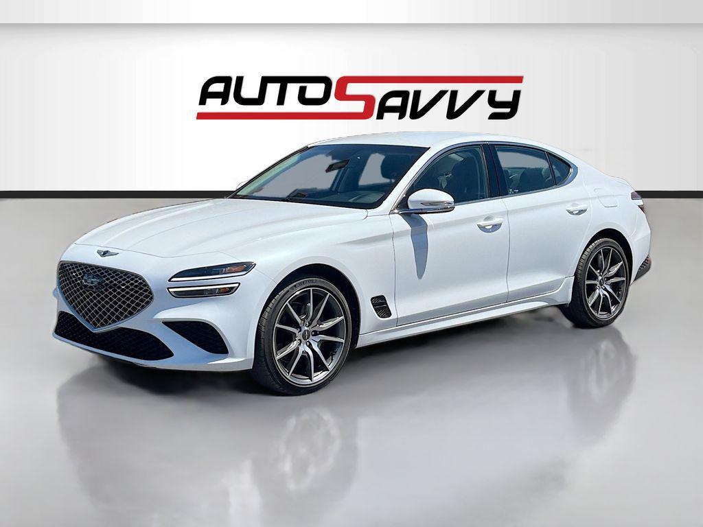 used 2023 Genesis G70 car, priced at $26,800