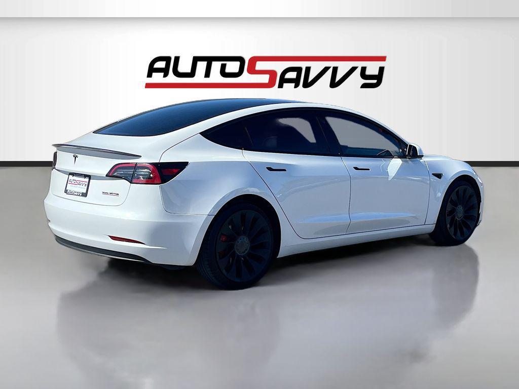 used 2023 Tesla Model 3 car, priced at $27,300