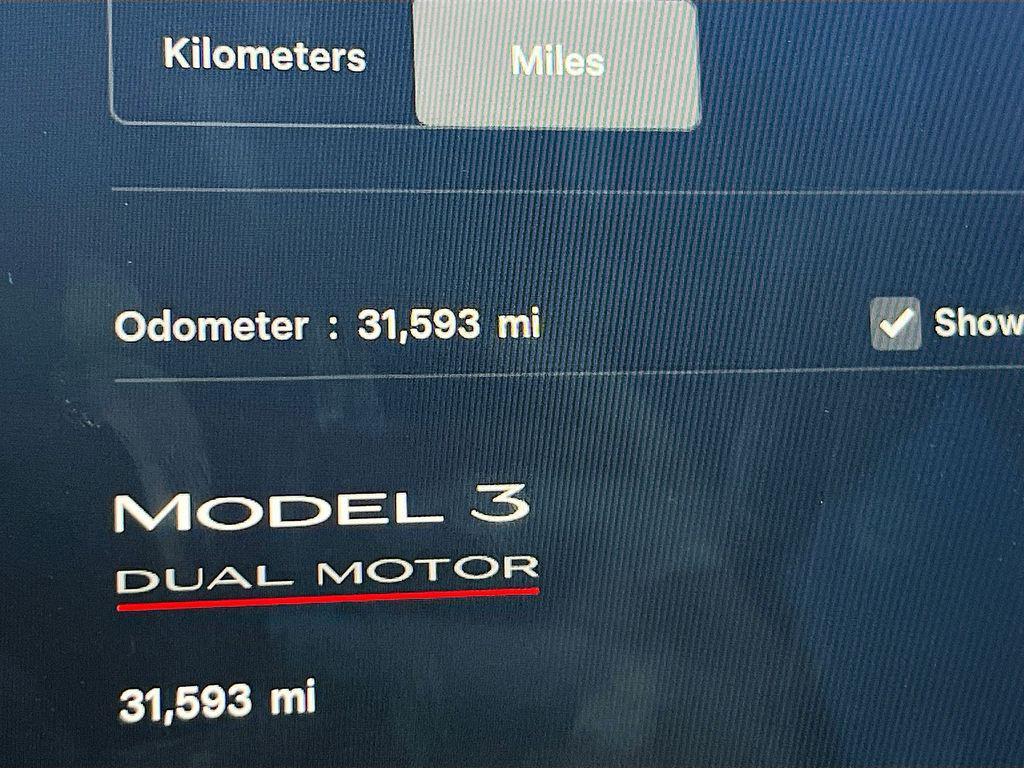 used 2023 Tesla Model 3 car, priced at $27,300