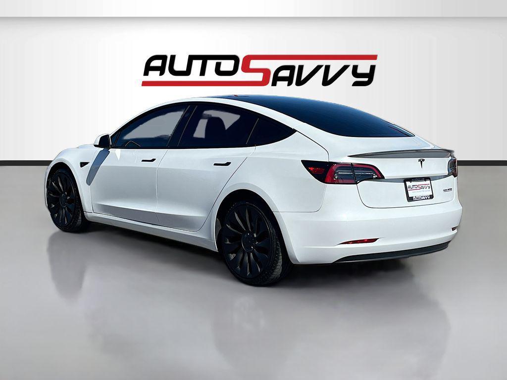 used 2023 Tesla Model 3 car, priced at $27,300