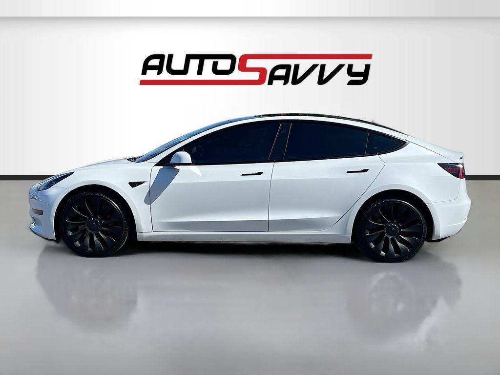 used 2023 Tesla Model 3 car, priced at $27,300