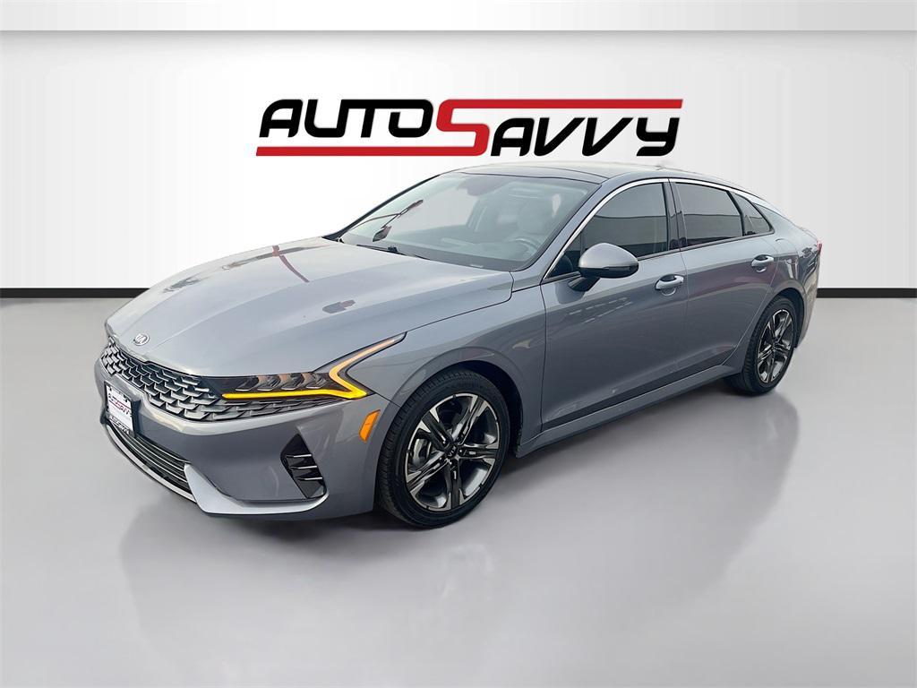 used 2021 Kia K5 car, priced at $15,900
