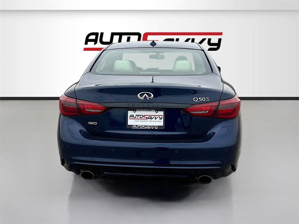used 2021 INFINITI Q50 car, priced at $28,100
