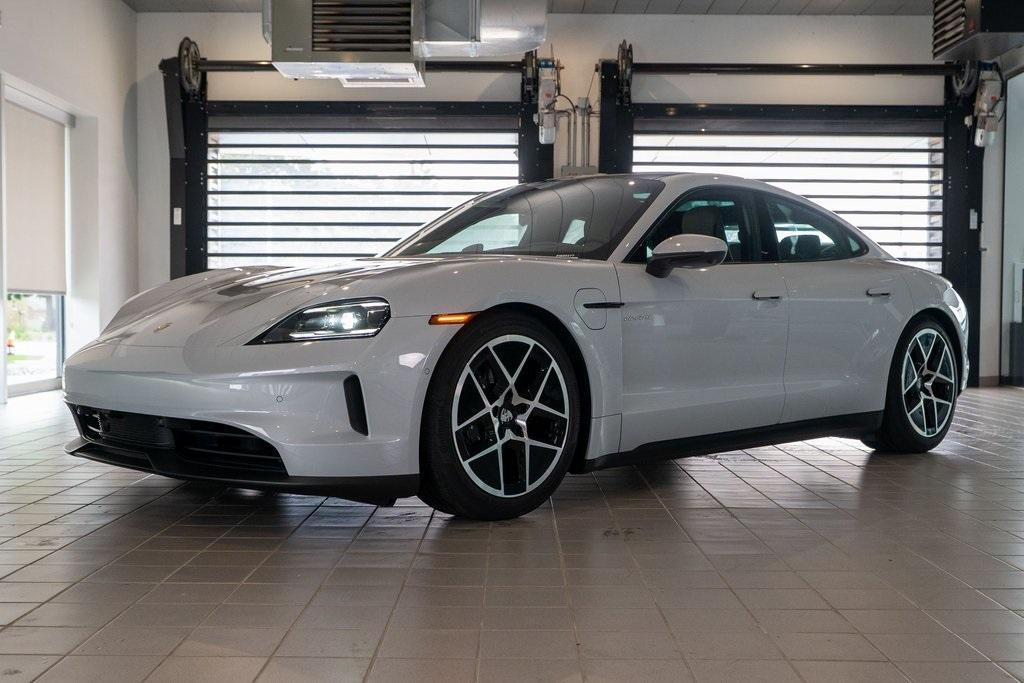 new 2025 Porsche Taycan car, priced at $123,145