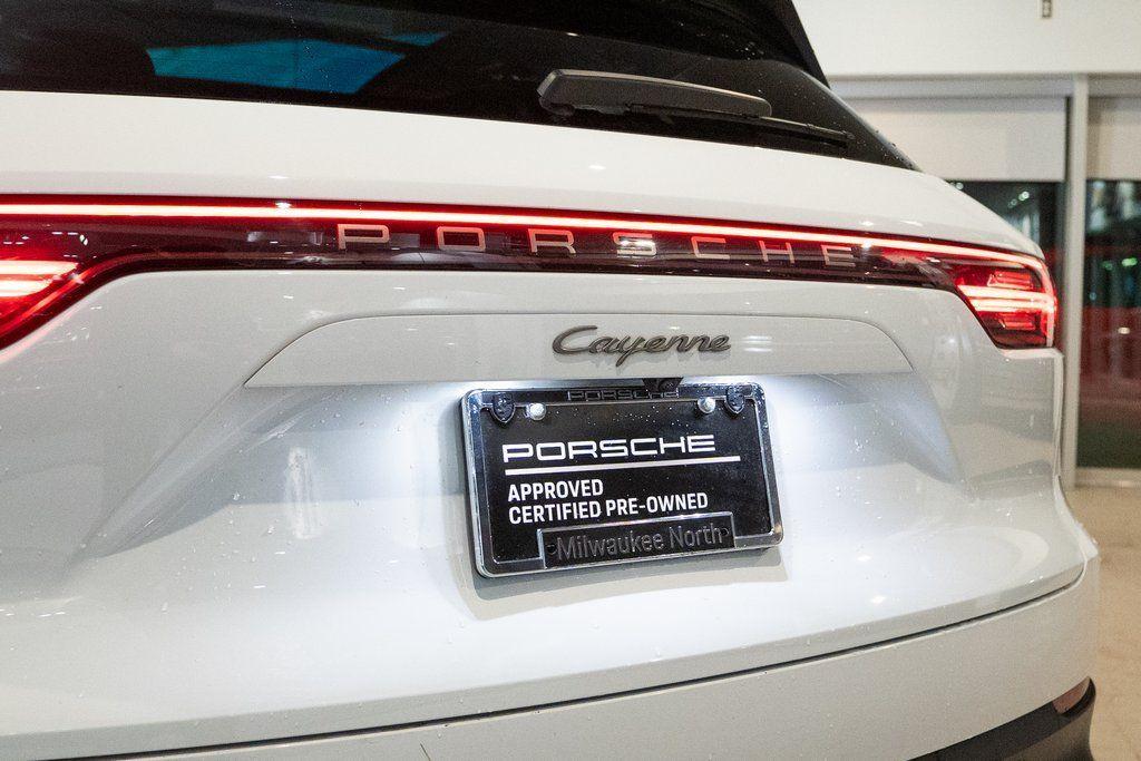 used 2023 Porsche Cayenne car, priced at $61,830