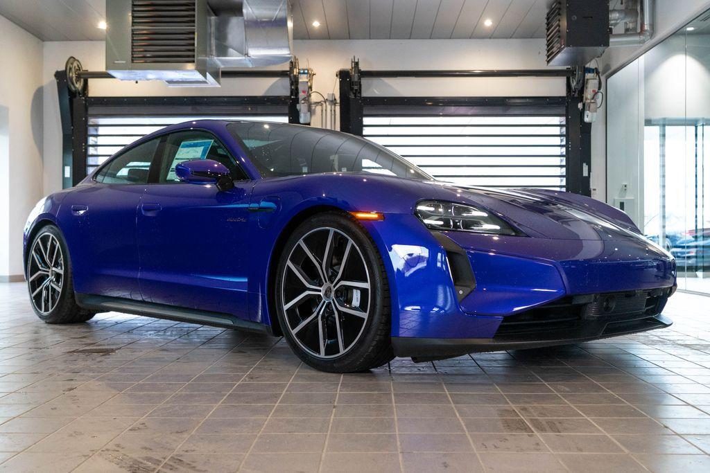 used 2025 Porsche Taycan car, priced at $158,484