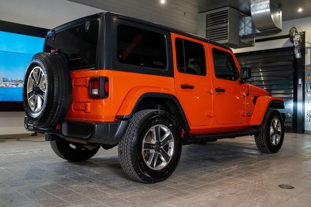 used 2020 Jeep Wrangler Unlimited car, priced at $23,545