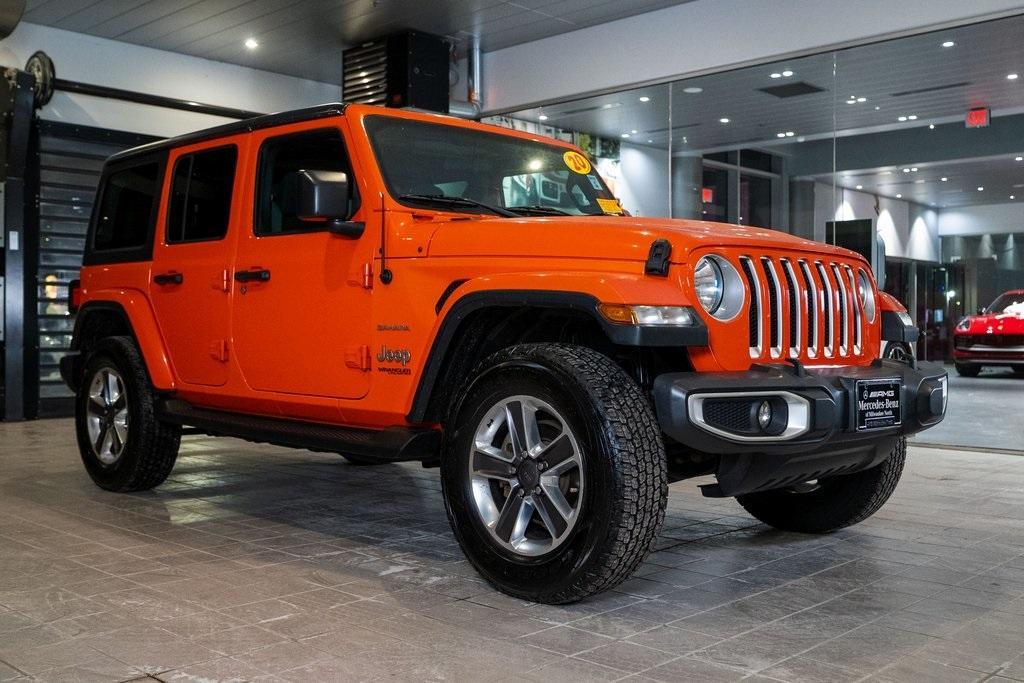 used 2020 Jeep Wrangler Unlimited car, priced at $23,545