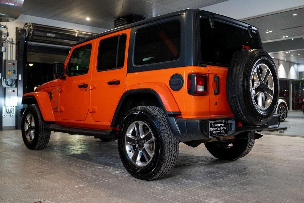 used 2020 Jeep Wrangler Unlimited car, priced at $23,545