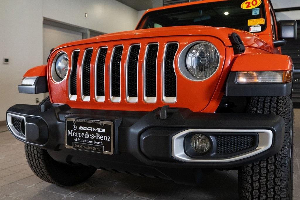 used 2020 Jeep Wrangler Unlimited car, priced at $23,545