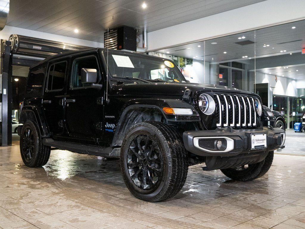 used 2021 Jeep Wrangler Unlimited 4xe car, priced at $25,859