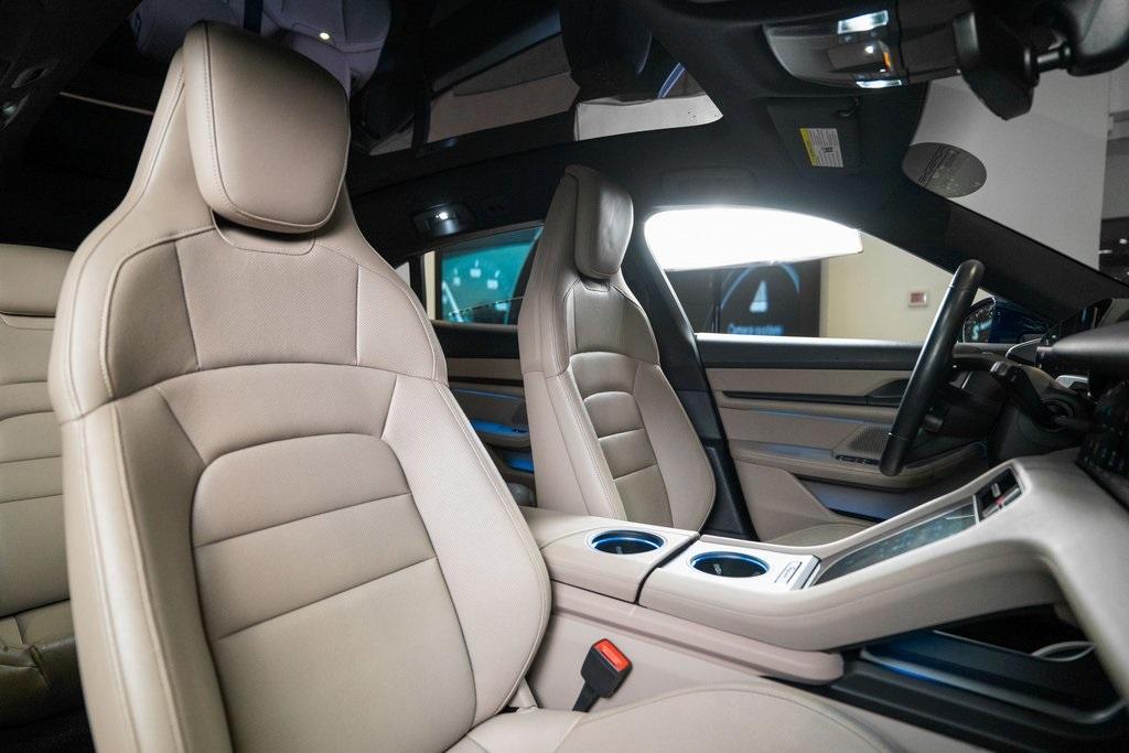 used 2022 Porsche Taycan car, priced at $66,930