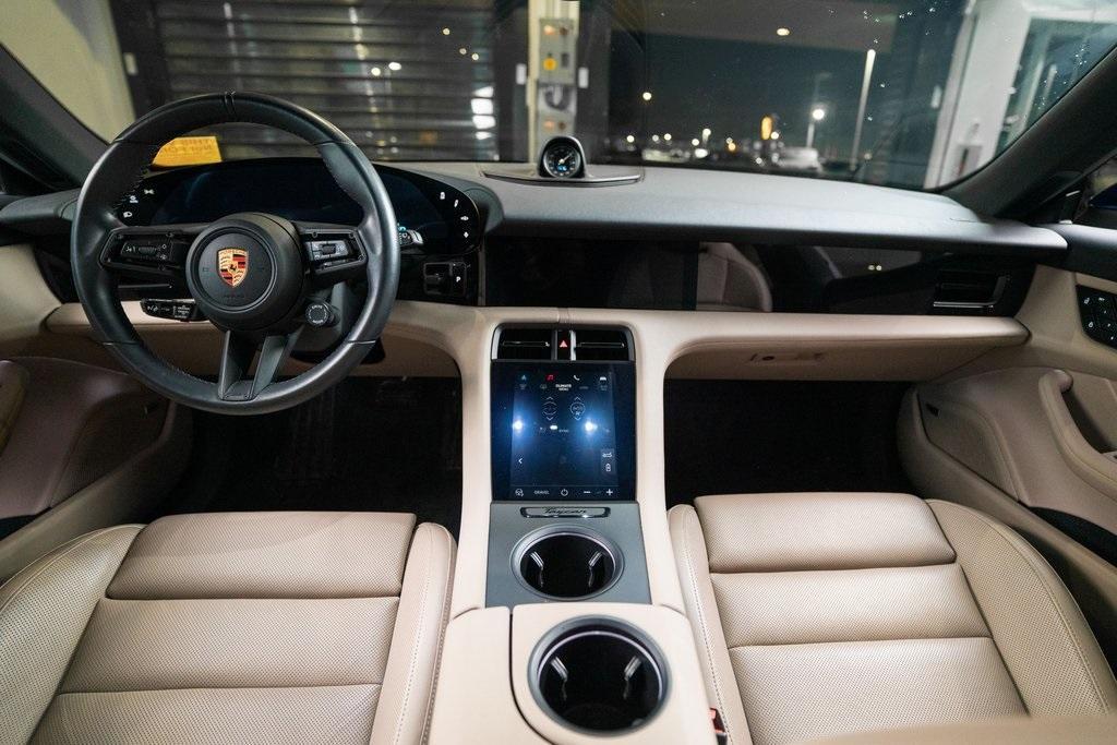 used 2022 Porsche Taycan car, priced at $66,930