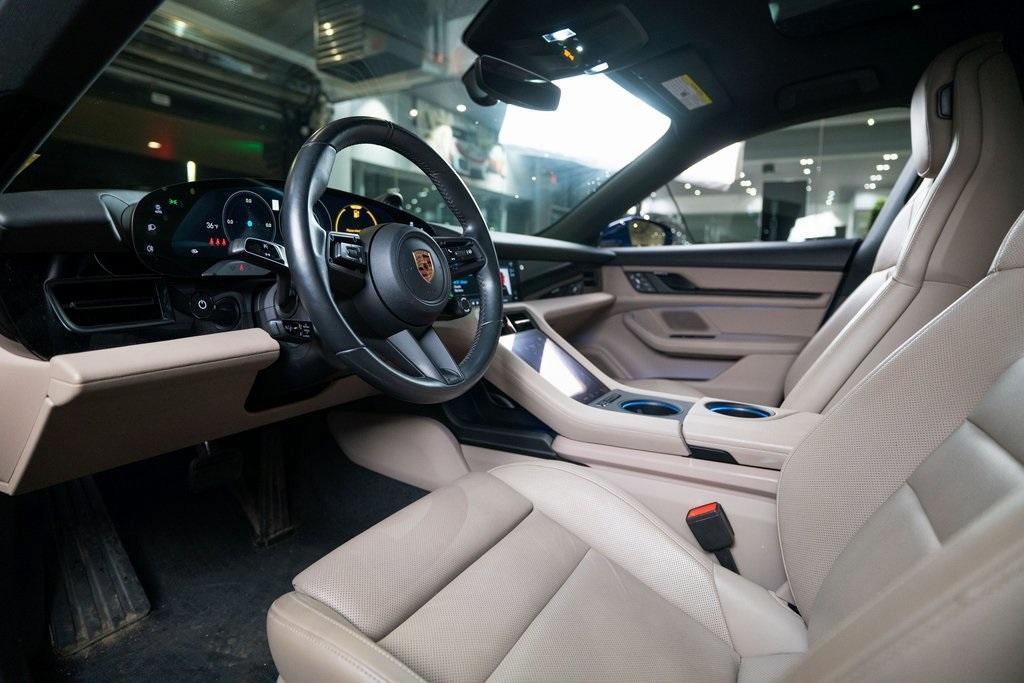 used 2022 Porsche Taycan car, priced at $66,930