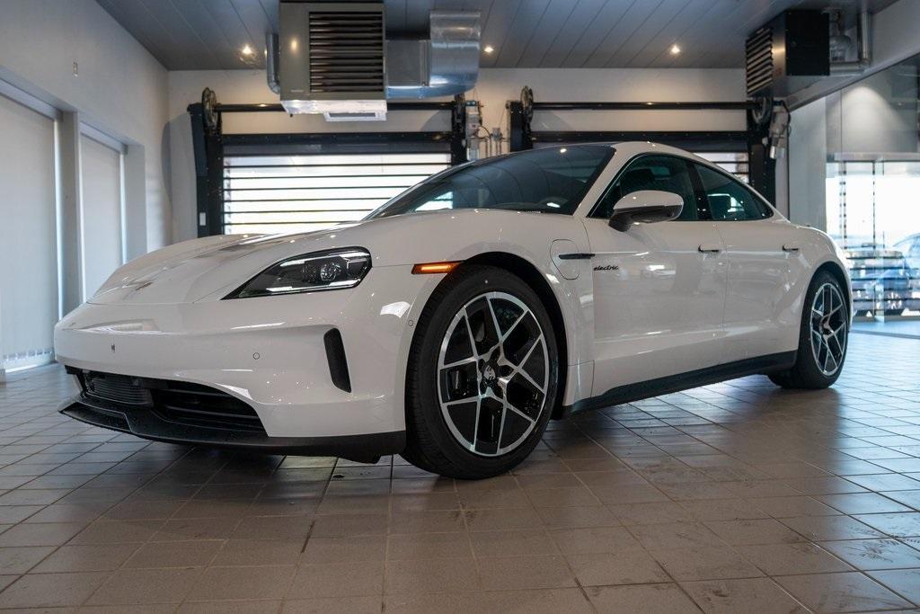 new 2025 Porsche Taycan car, priced at $128,395