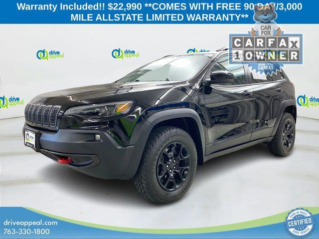 used 2022 Jeep Cherokee car, priced at $22,990