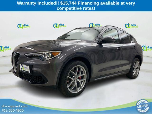 used 2018 Alfa Romeo Stelvio car, priced at $15,744