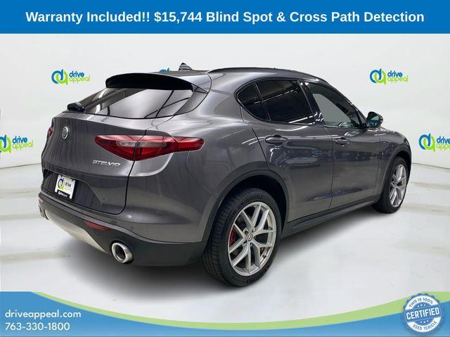 used 2018 Alfa Romeo Stelvio car, priced at $15,744