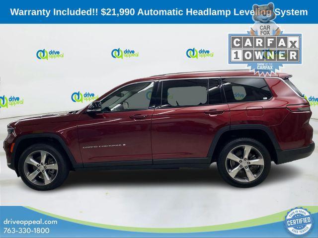 used 2021 Jeep Grand Cherokee L car, priced at $21,990
