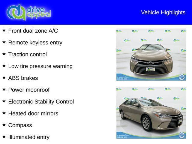 used 2015 Toyota Camry car, priced at $18,175