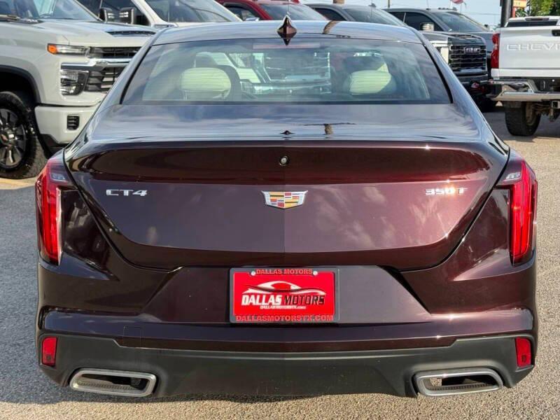 used 2021 Cadillac CT4 car, priced at $19,995