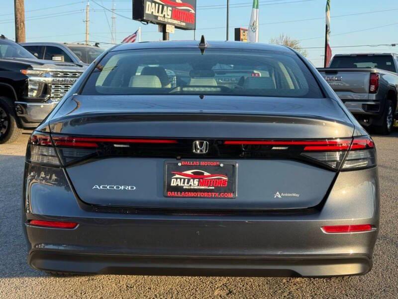 used 2024 Honda Accord car, priced at $19,995