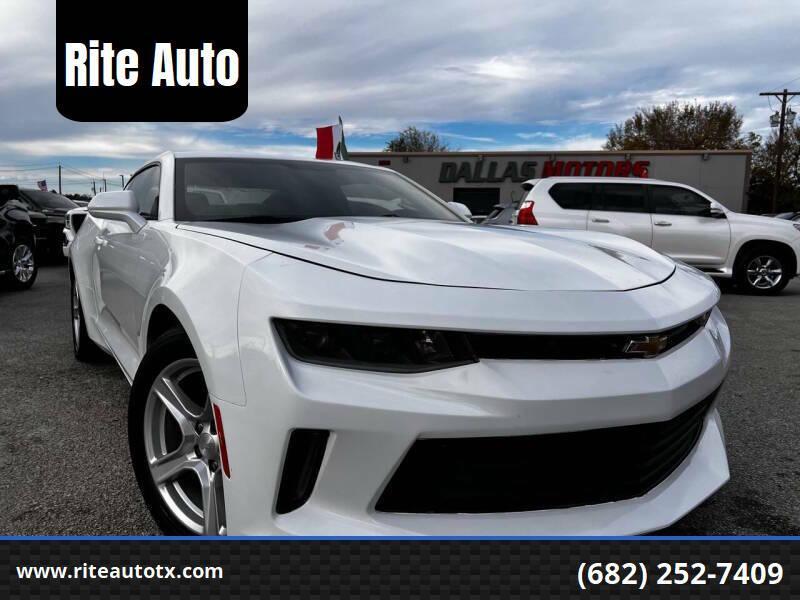 used 2018 Chevrolet Camaro car, priced at $13,995