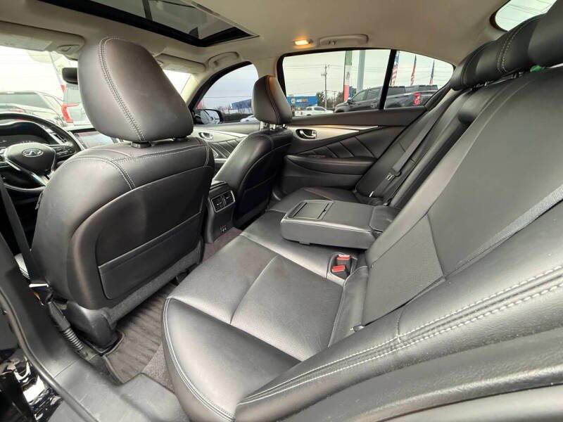 used 2022 INFINITI Q50 car, priced at $18,995