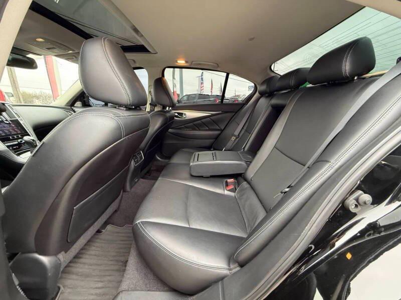 used 2022 INFINITI Q50 car, priced at $18,995