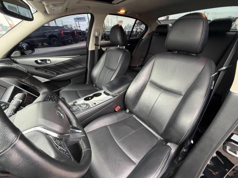 used 2022 INFINITI Q50 car, priced at $18,995