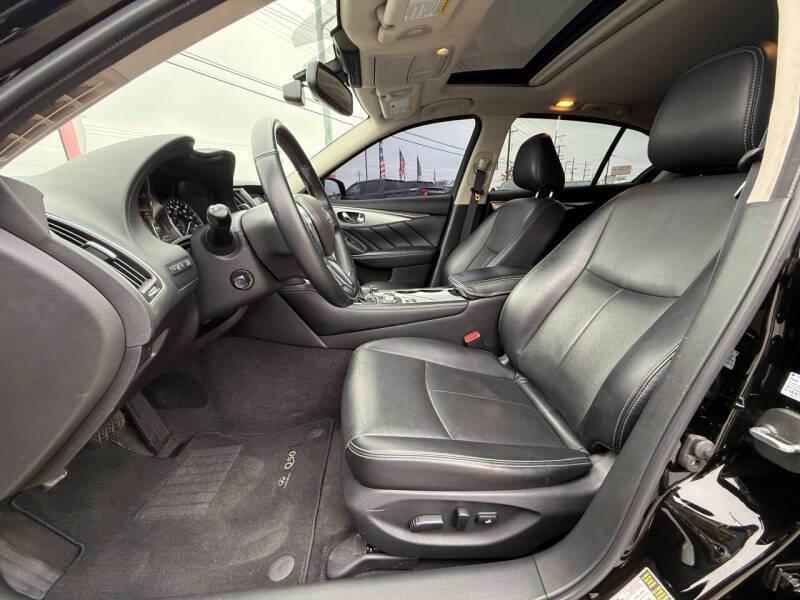 used 2022 INFINITI Q50 car, priced at $18,995