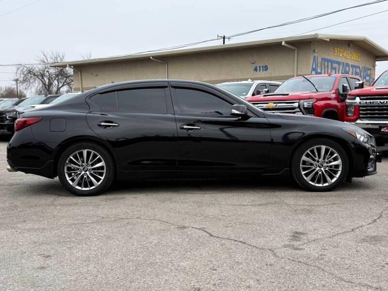used 2022 INFINITI Q50 car, priced at $18,995