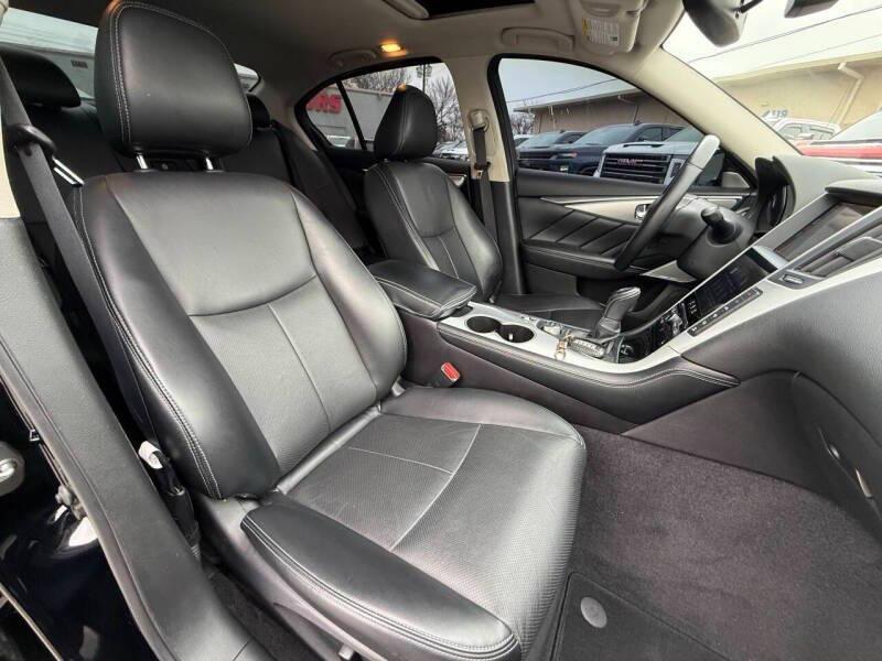 used 2022 INFINITI Q50 car, priced at $18,995