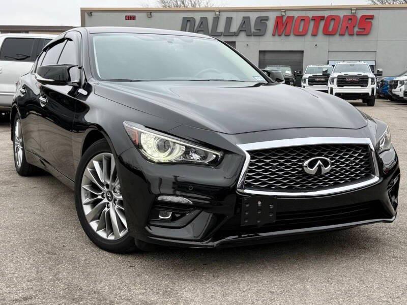 used 2022 INFINITI Q50 car, priced at $18,995