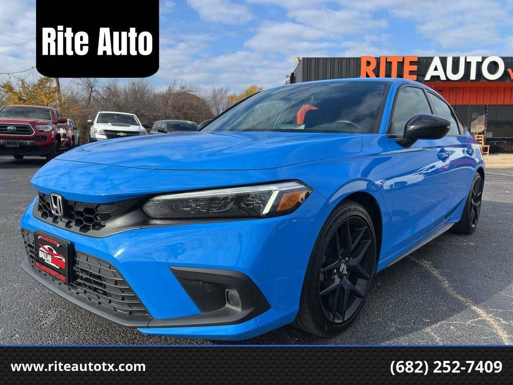 used 2022 Honda Civic car, priced at $16,995