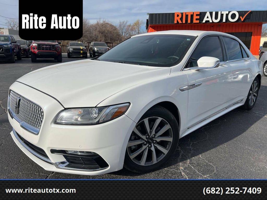 used 2020 Lincoln Continental car, priced at $15,995