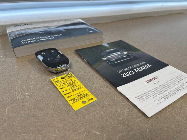 used 2023 GMC Acadia car, priced at $37,990