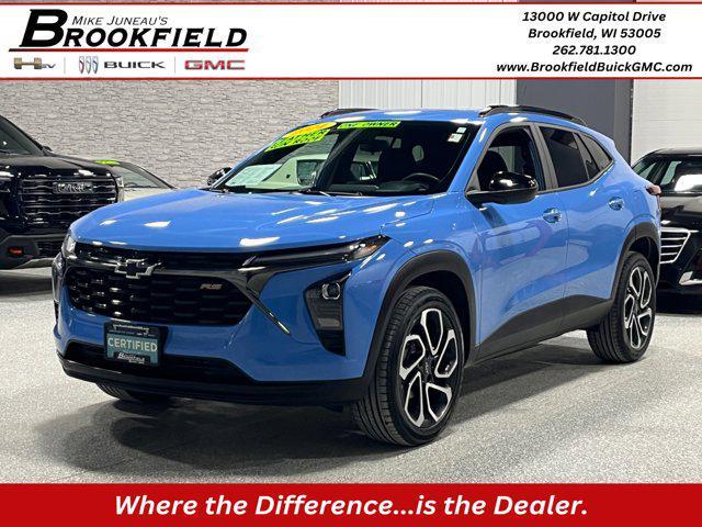 used 2024 Chevrolet Trax car, priced at $23,990