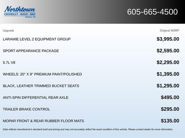 used 2021 Ram 1500 car, priced at $39,990