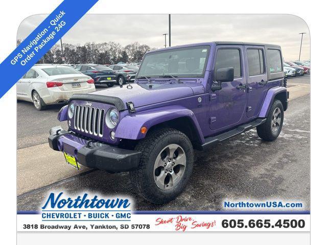 used 2018 Jeep Wrangler JK Unlimited car, priced at $19,987