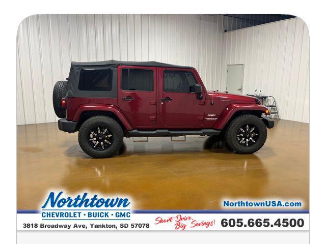 used 2011 Jeep Wrangler Unlimited car, priced at $14,487