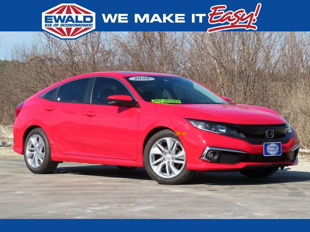 used 2020 Honda Civic car, priced at $18,947
