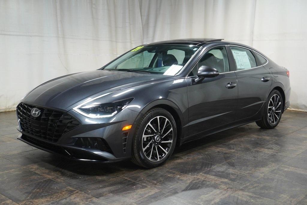 used 2021 Hyundai Sonata car, priced at $19,990