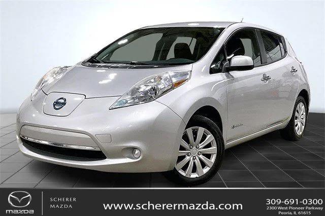 used 2015 Nissan Leaf car, priced at $5,500