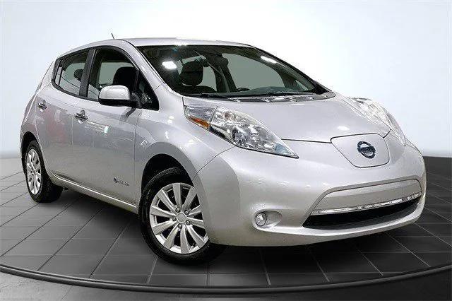 used 2015 Nissan Leaf car, priced at $5,500