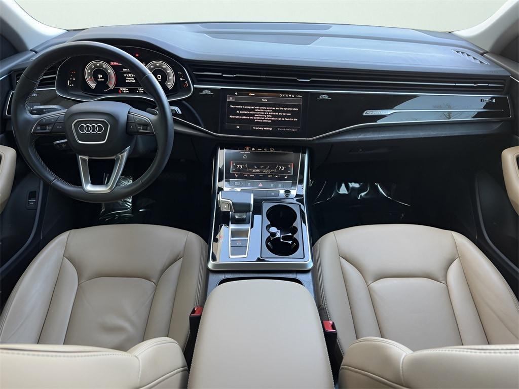 used 2024 Audi Q8 car, priced at $58,999