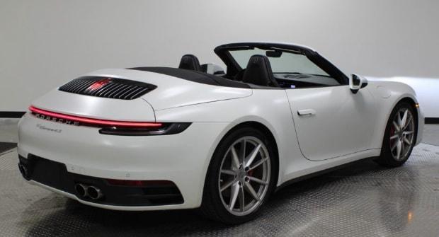 used 2021 Porsche 911 car, priced at $146,436